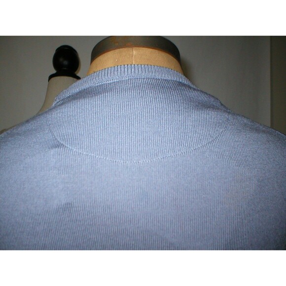 NWT Womens M Designer Sweater Lo not Equal Wool Purple Italy New Elbow Patches - Picture 4 of 11